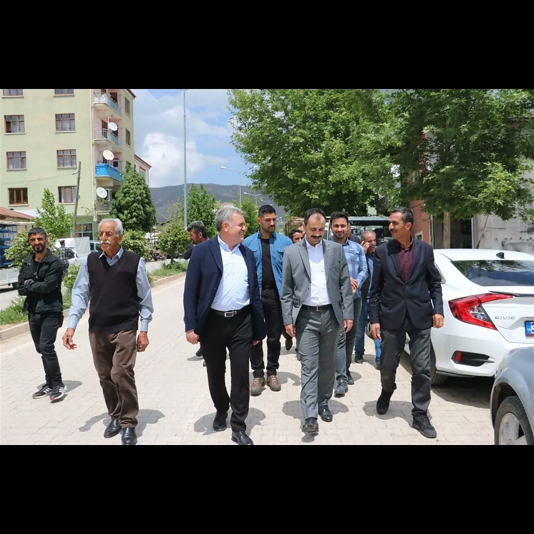 Kaymakam Kundakçı, Başkan Akmurat ile Birlikte Esnafları Ziyaret Etti